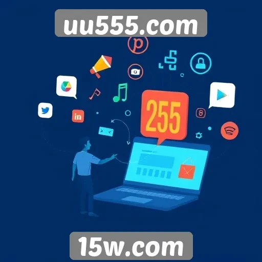 Estratégias de marketing do site uu555.com